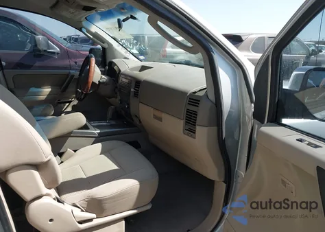 2008 Nissan Titan Se from USA, damaged, VIN 1N6BA07D18N314721